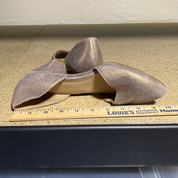 Eileen Fisher Rumi D’orsay Metallic Pump Champagne Women’s Size 6 - Picture 8 of 8